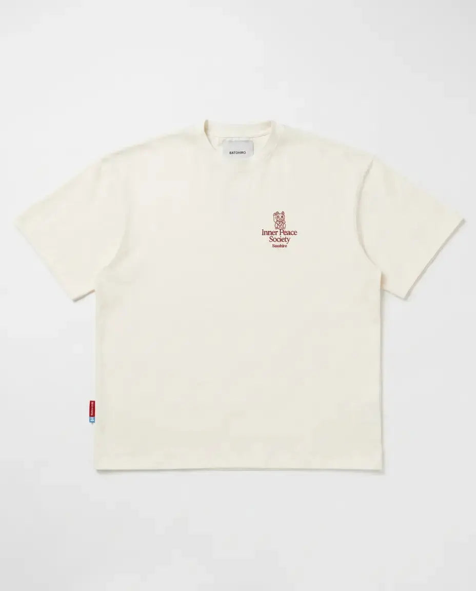 Inner Peace Society - Cropped Oversized Tee Batohiro