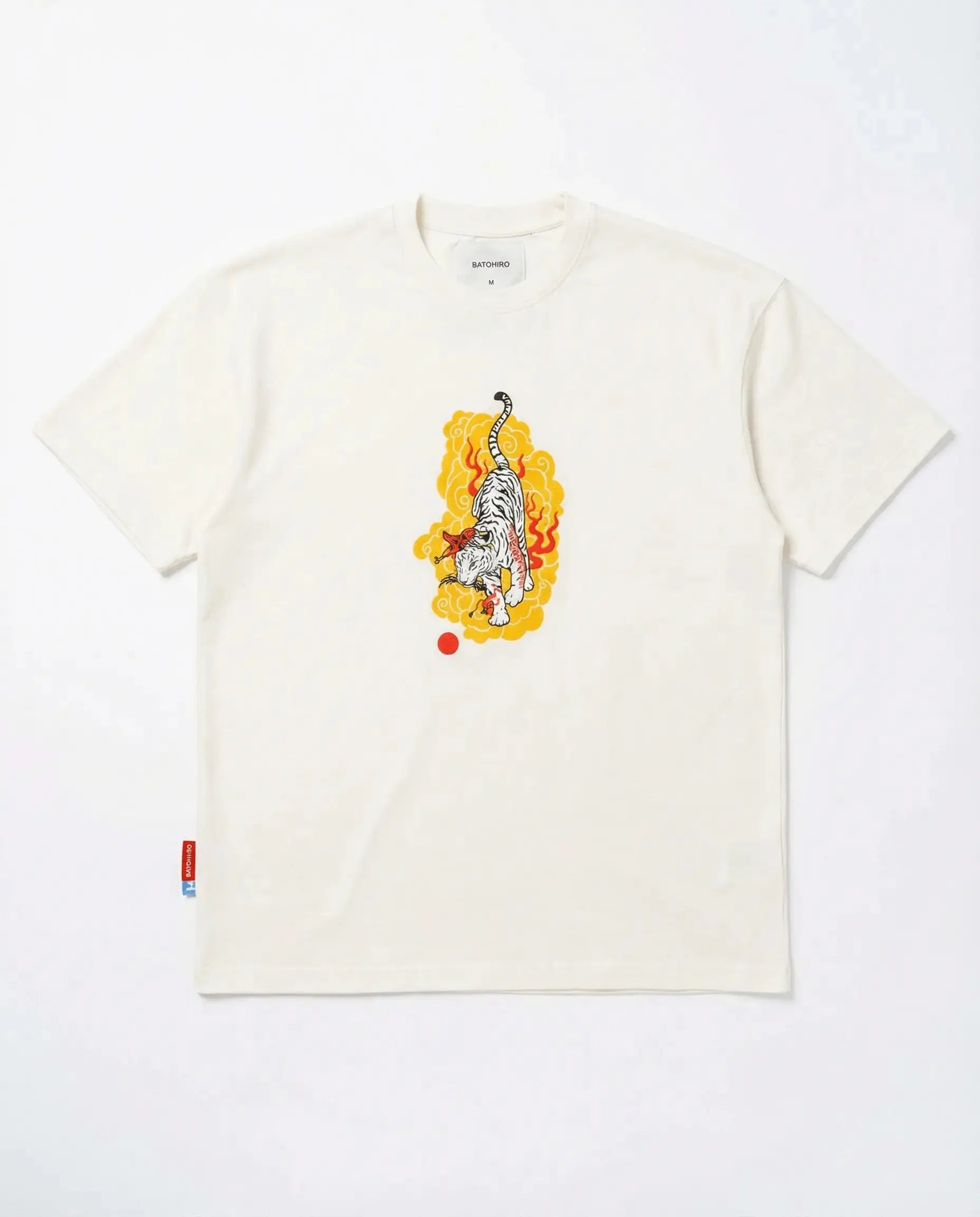 White Tiger - Offwhite Oversized Tee Batohiro
