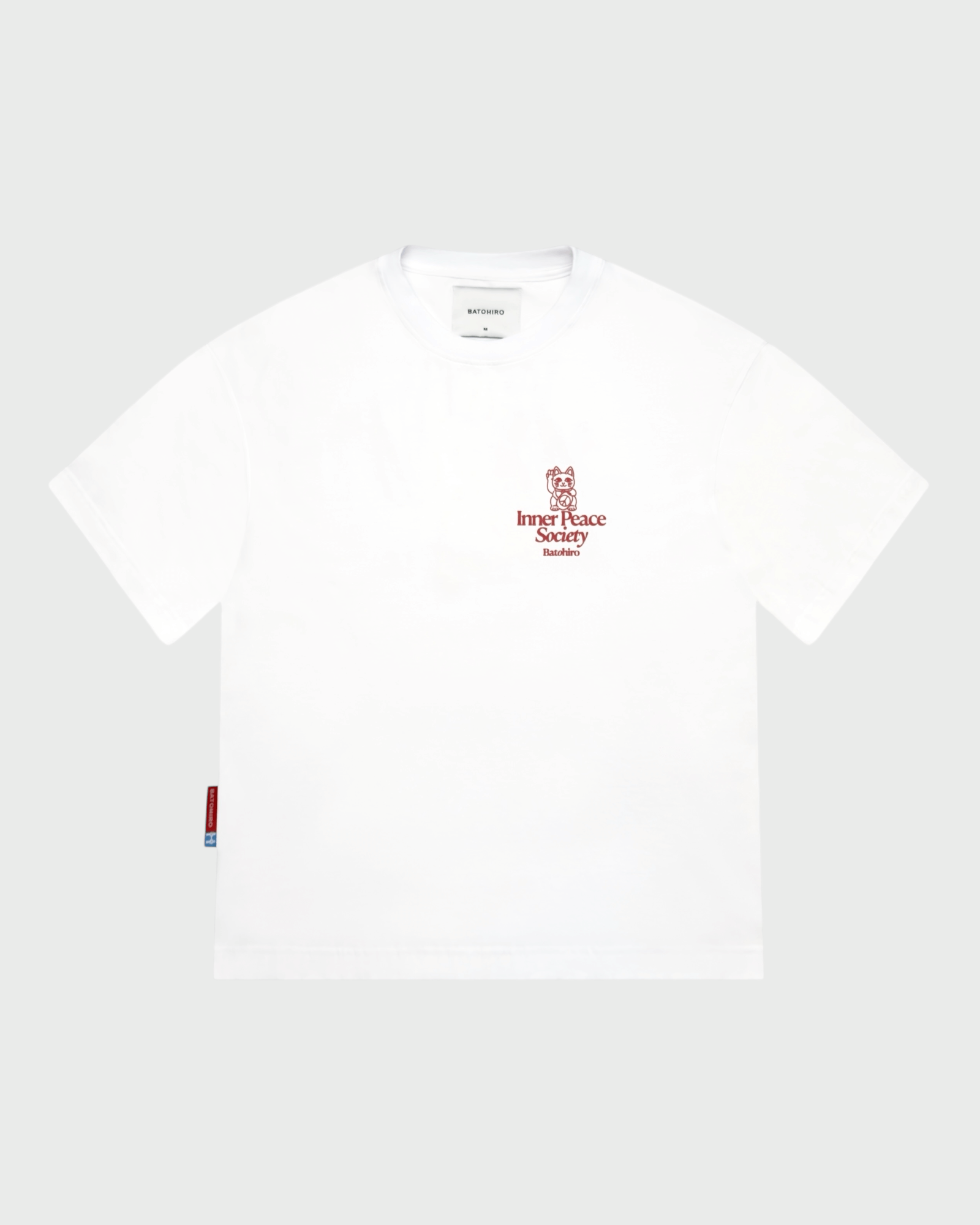 Inner Peace Society - Cropped Oversized Tee