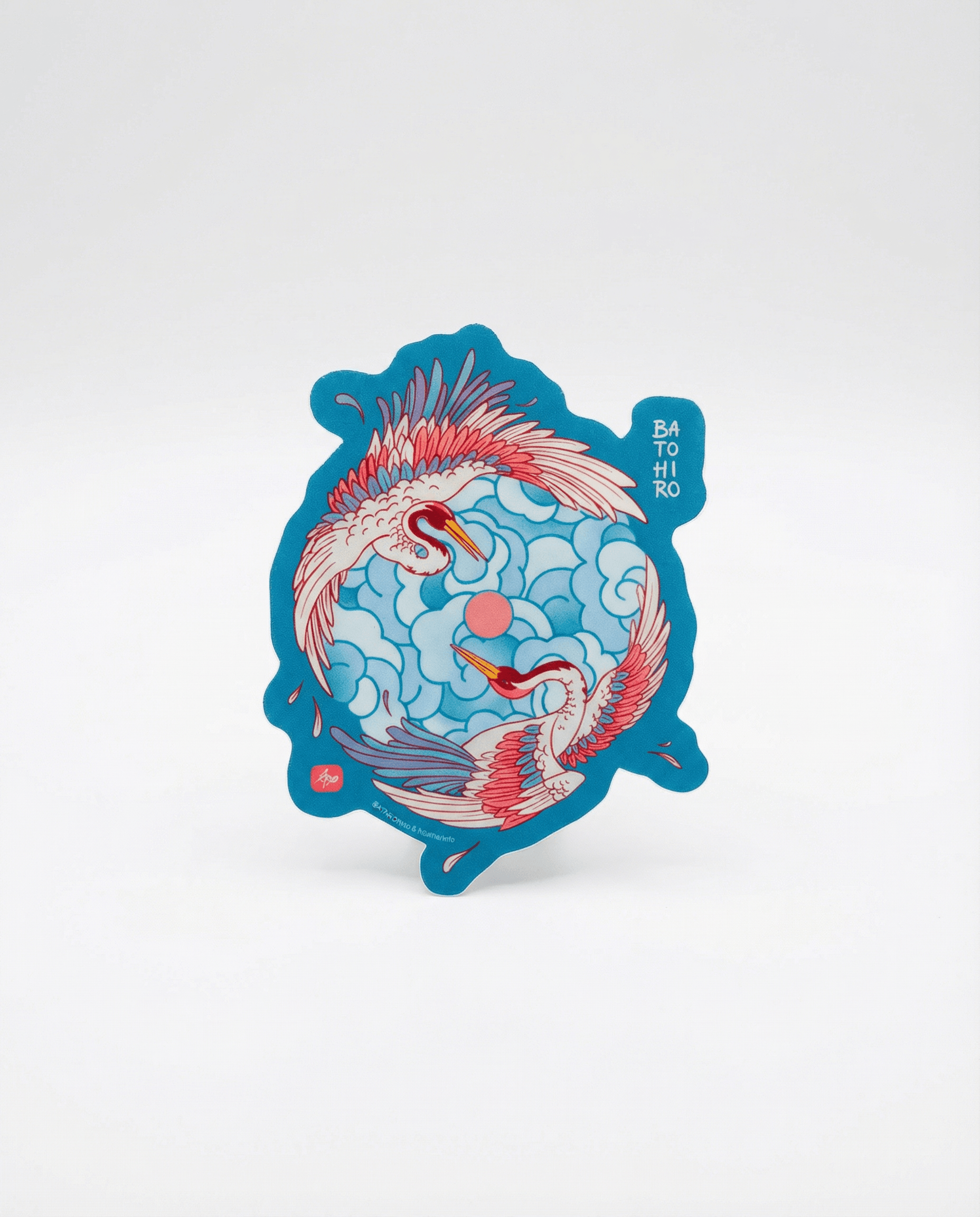 Batohiro® Crane Sticker