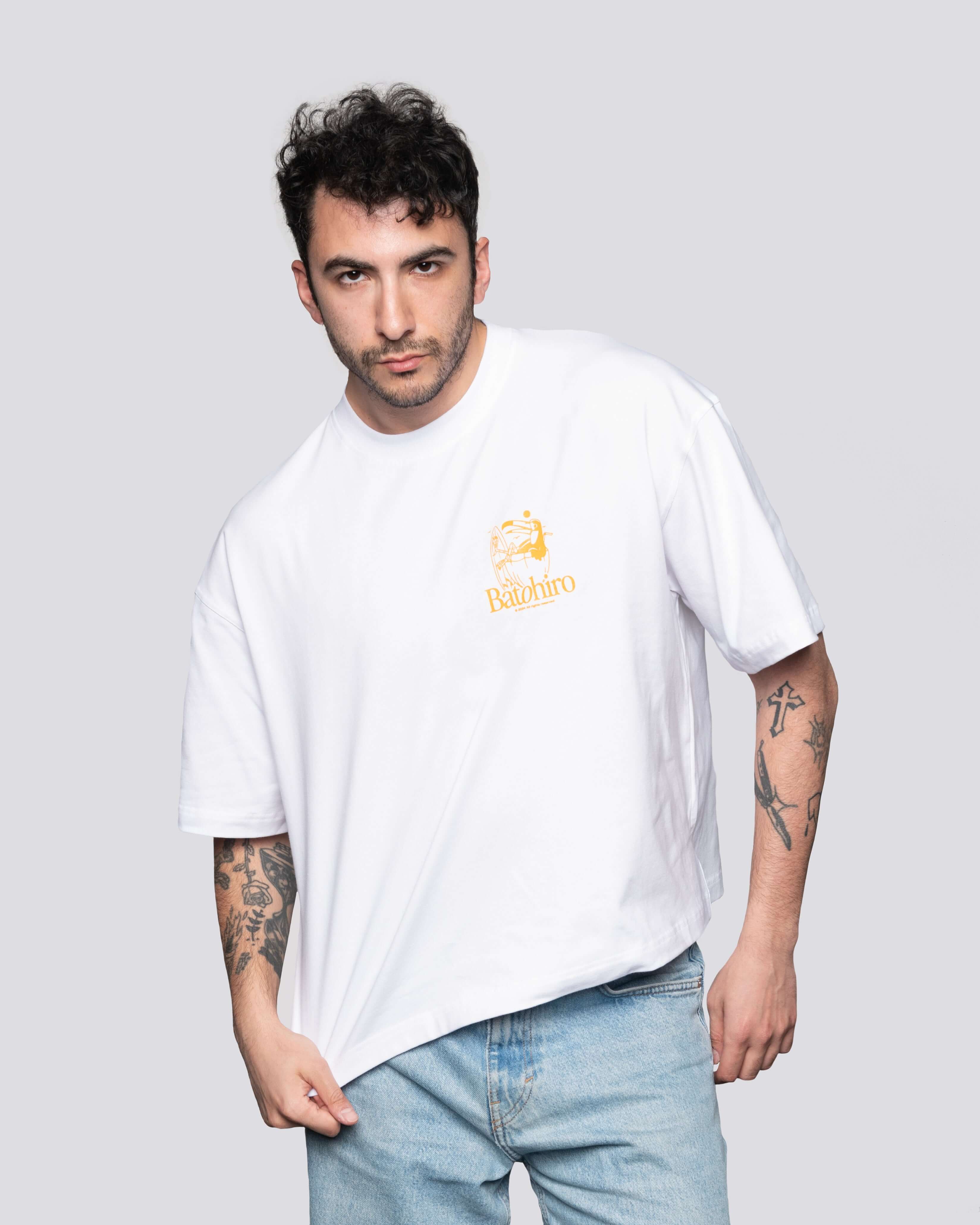 Day Off - Cropped Oversized Tee