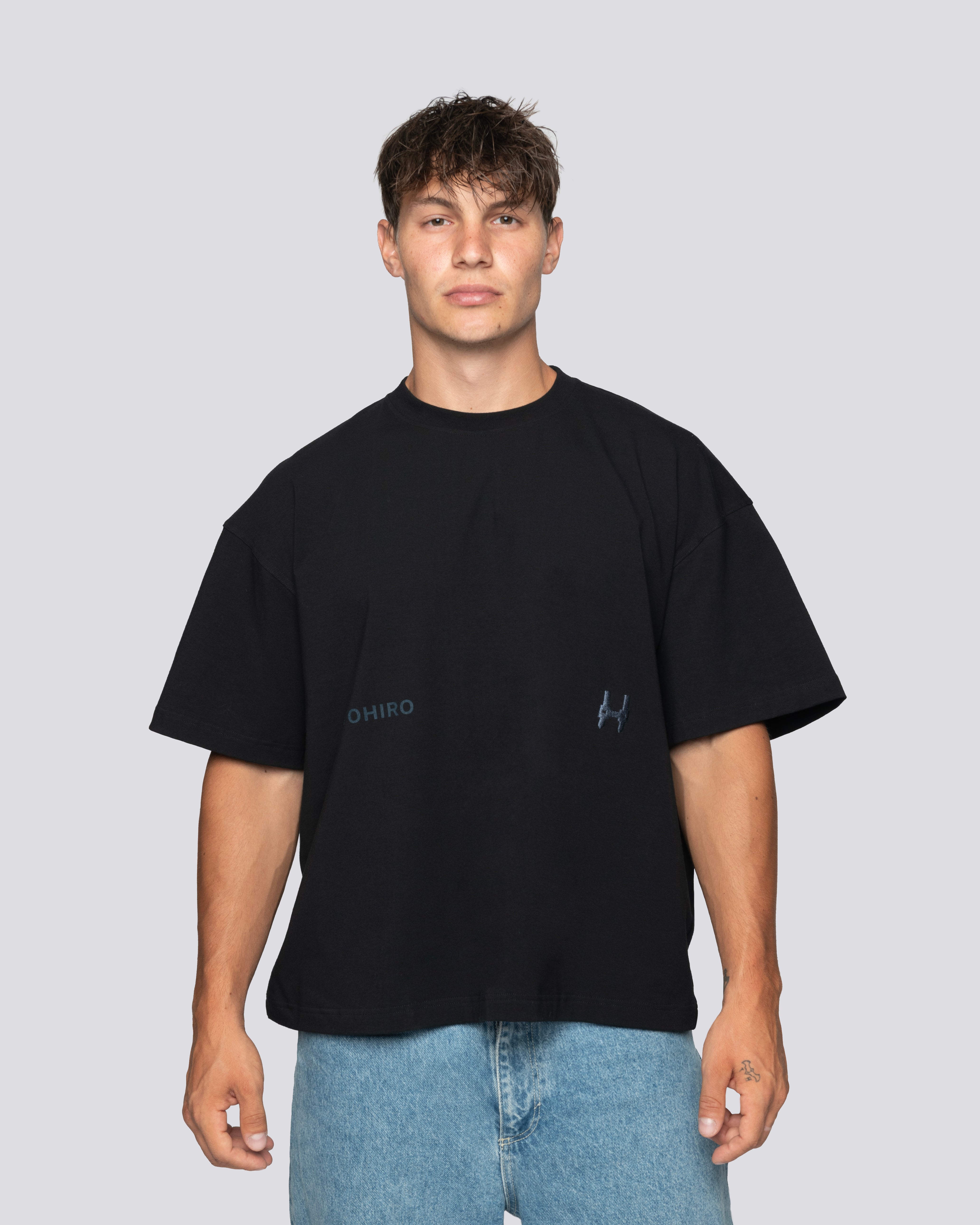 Black Mono - Übergroßes T-Shirt