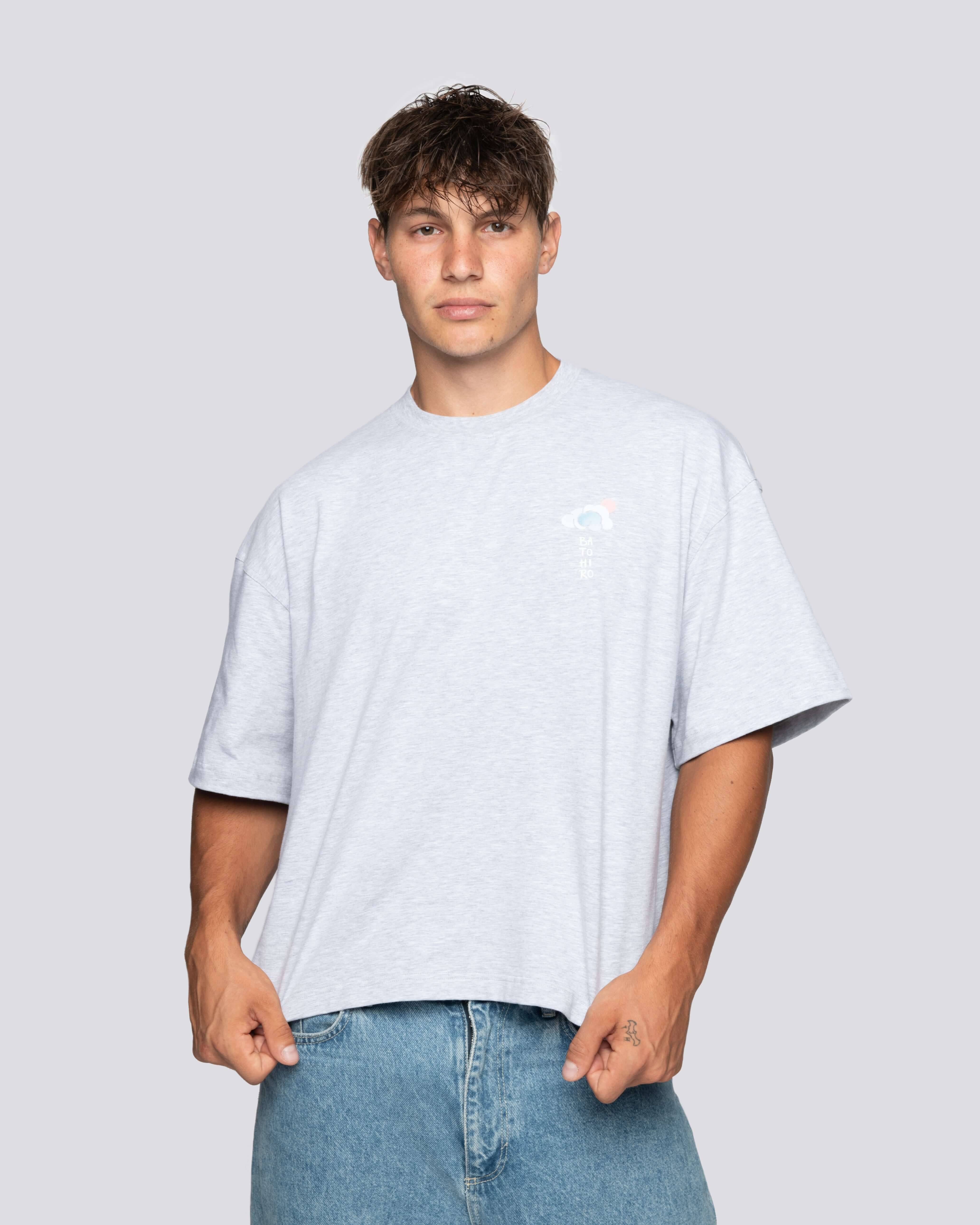Crane - Kurz geschnittenes Oversized-T-Shirt