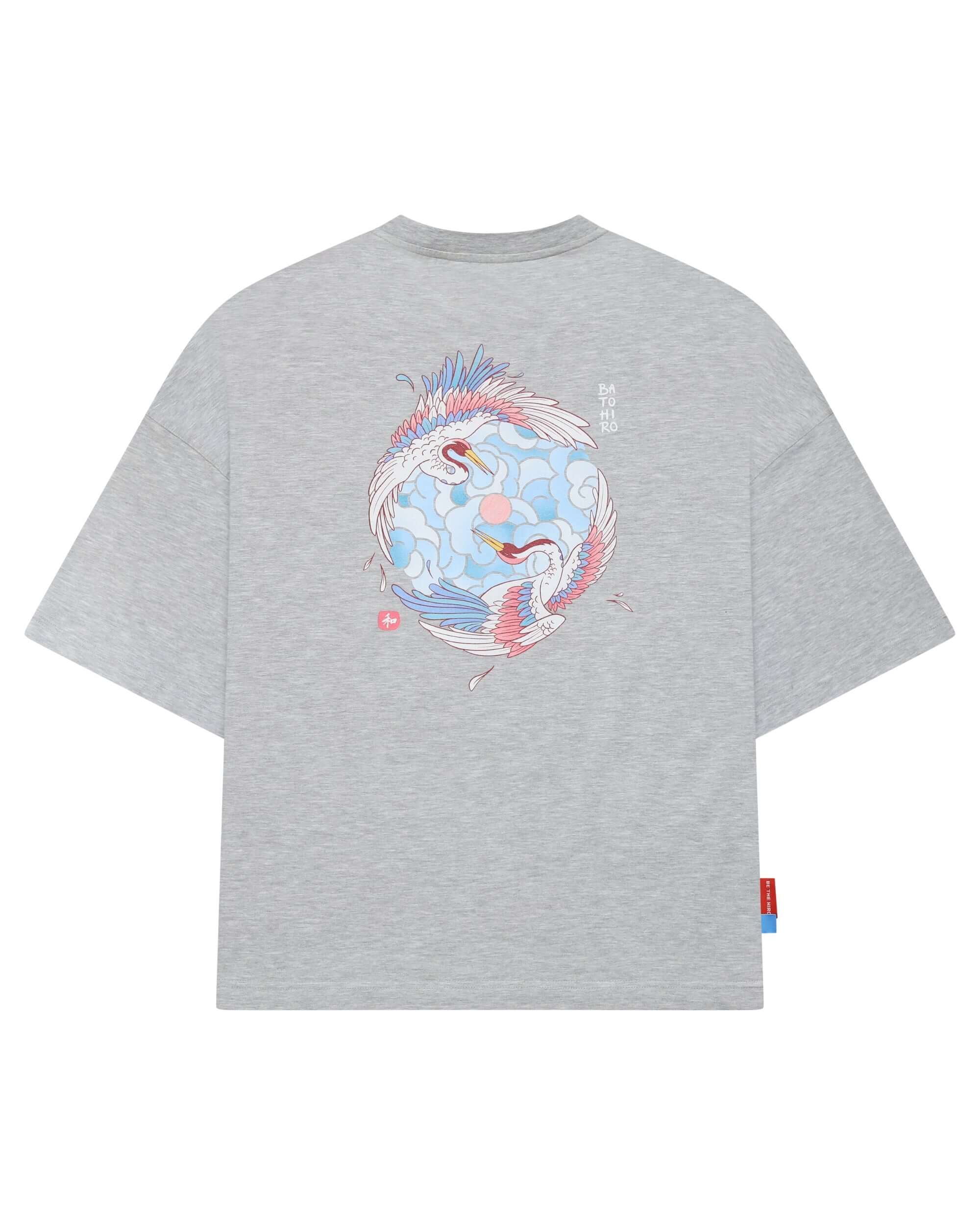 Crane - Cropped Oversized Tee