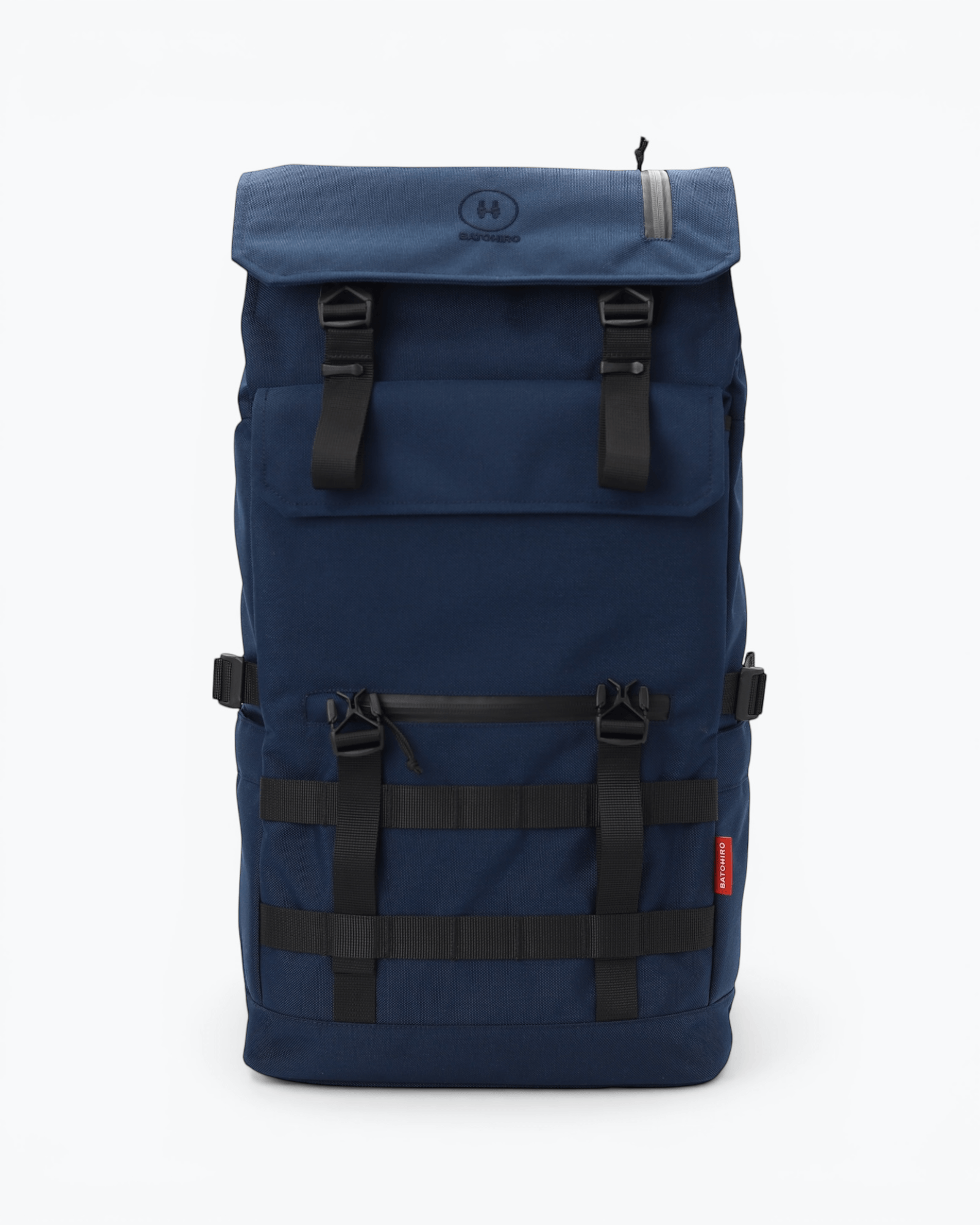 Minato Premium 6.0 – Navy Blue backpack made of durable CORDURA® 1000D fabric, featuring waterproof treatment.