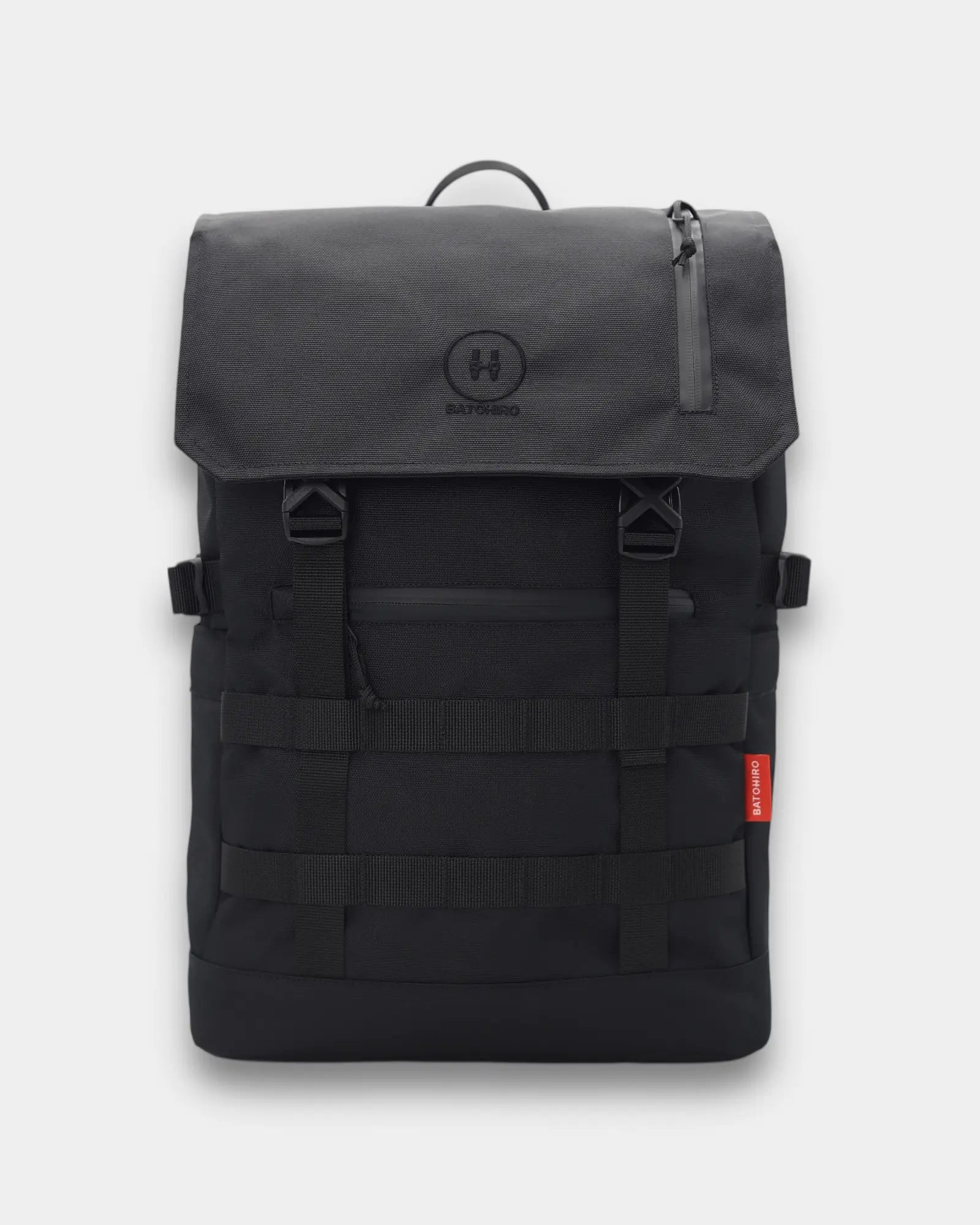 Minato Premium 6.0 – Black Knight – stylish black backpack featuring durable straps and sleek design.