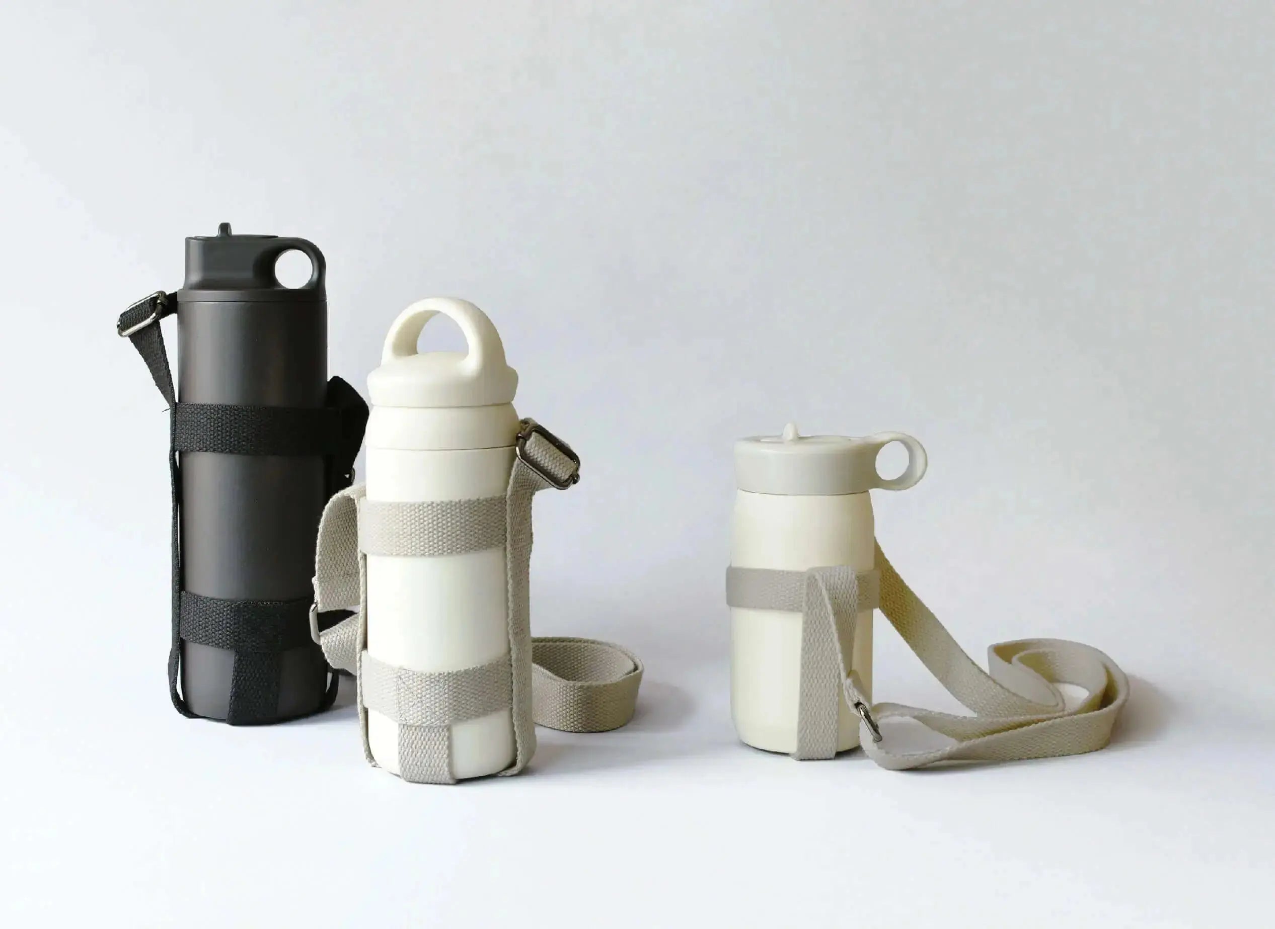 TUMBLER-Tragegurt 70 mm beige Kinto