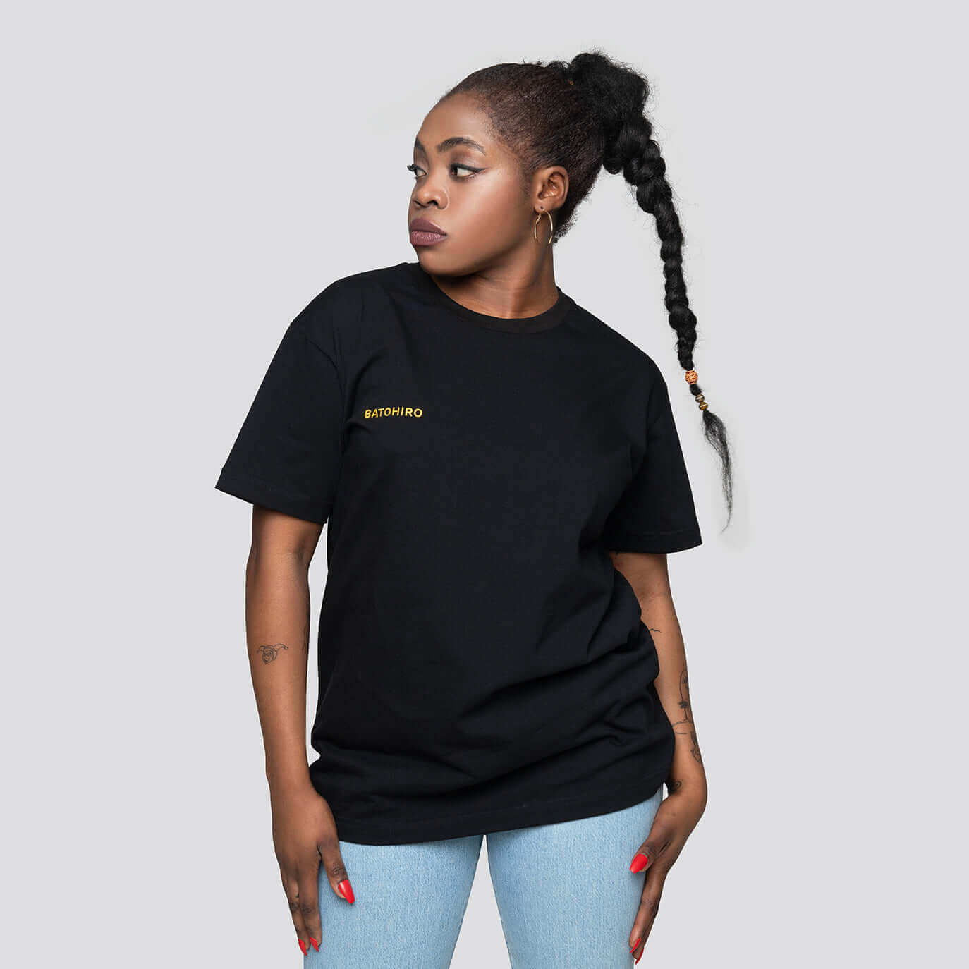 Black Basic Tee