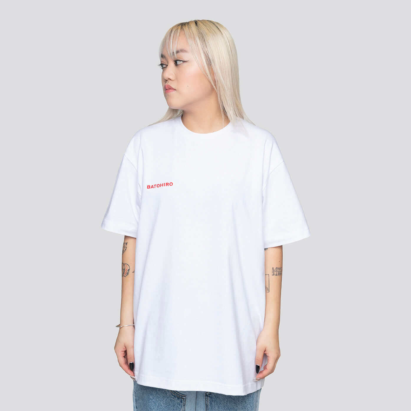 White Basic Tee