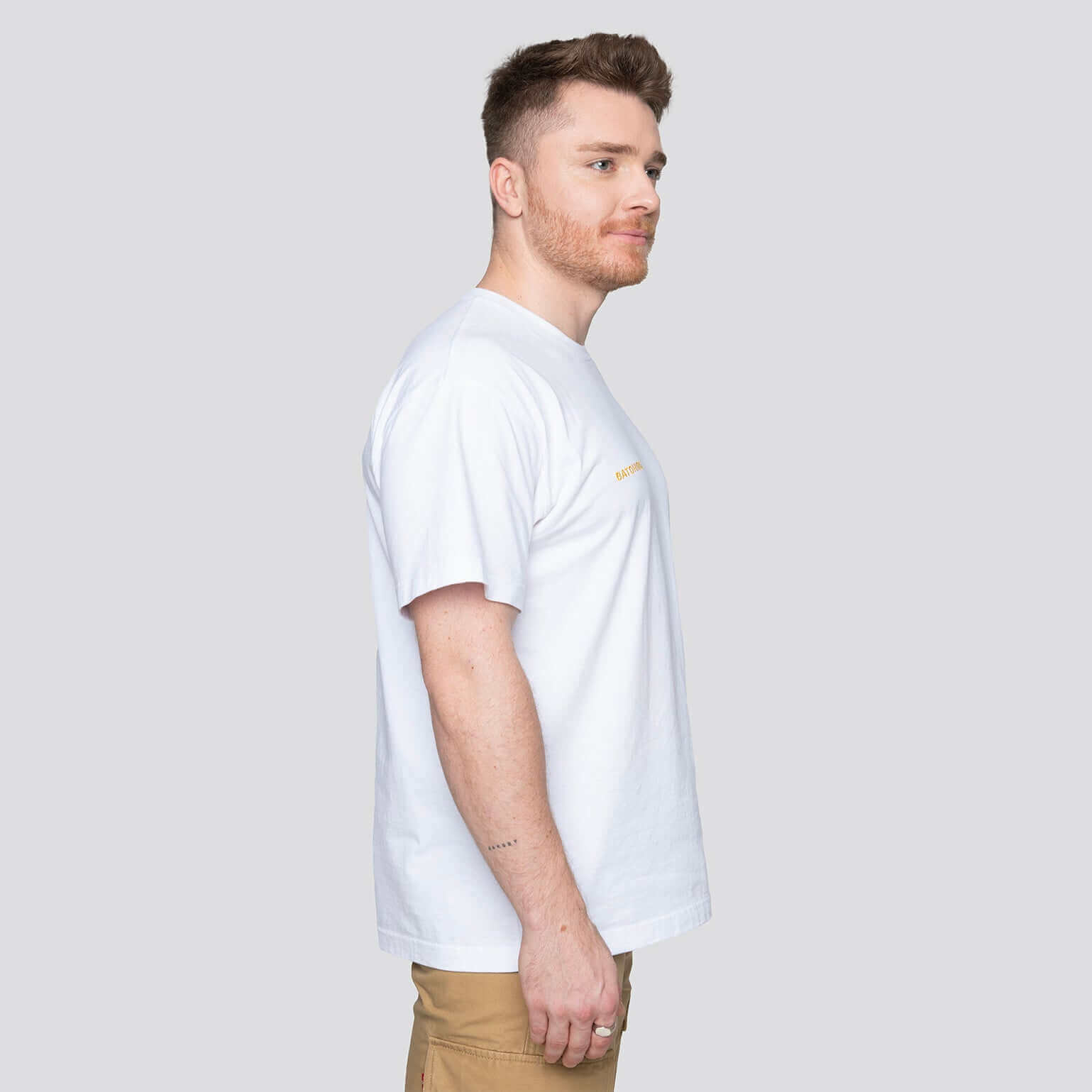 White Basic Tee