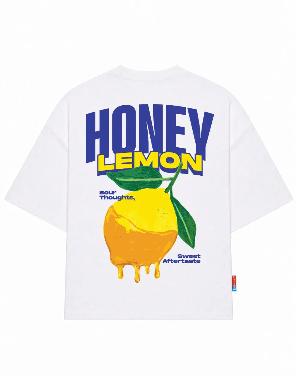 Ginko Cat Tee - Black Cropped Oversized