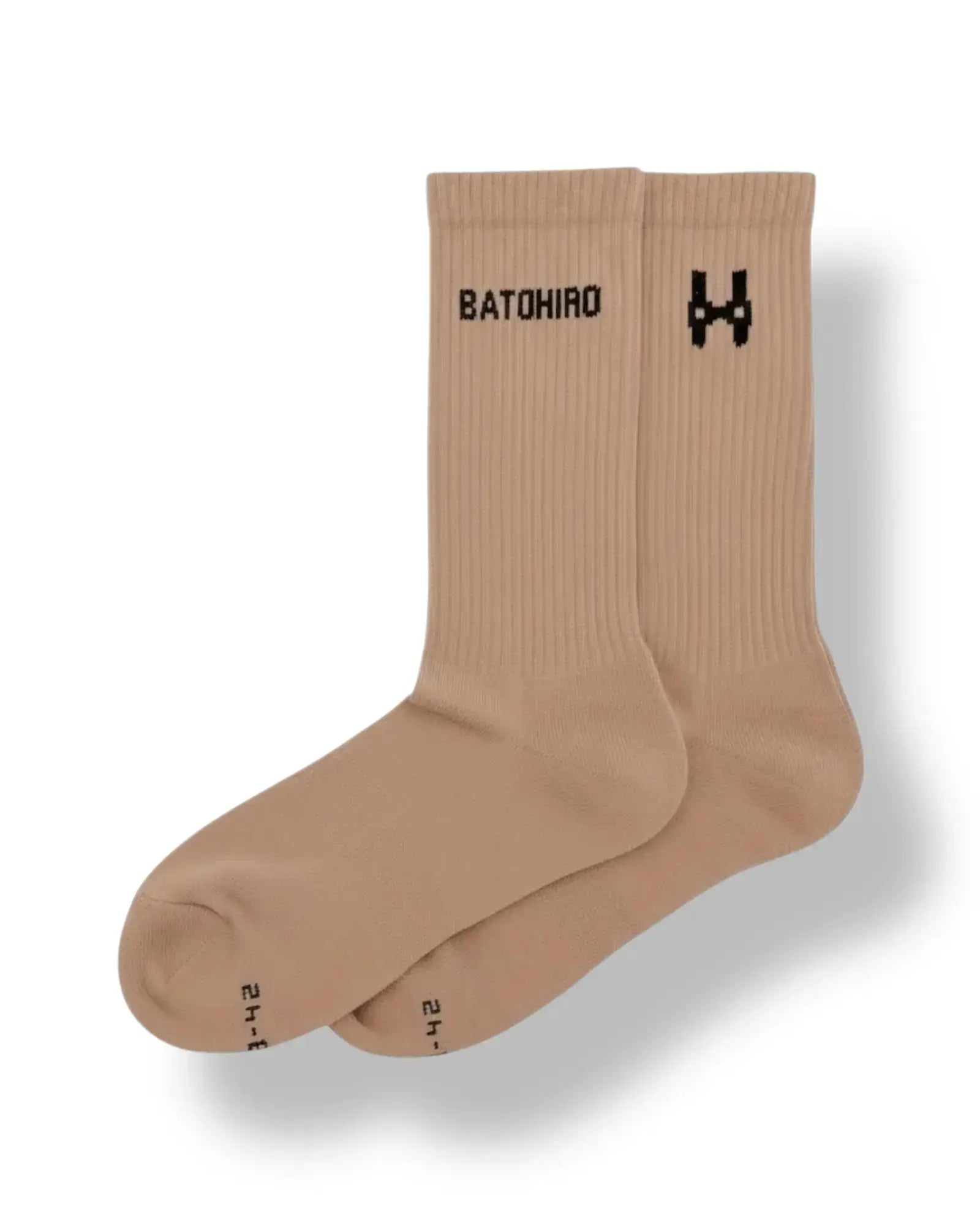 Batohiro Crew Ponožky - Washed Pink Batohiro