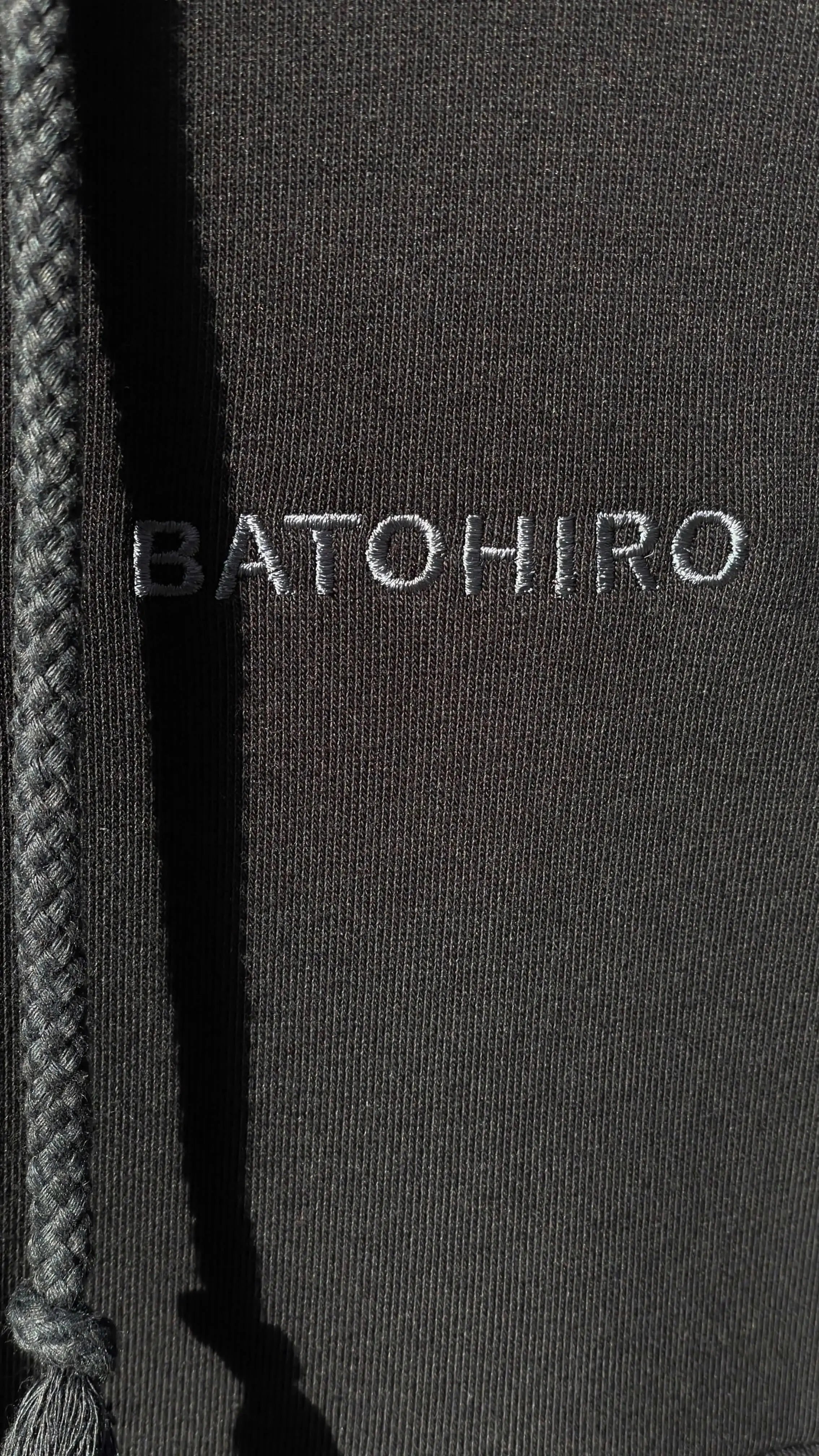 Mikina oversized - Midnight Black Batohiro