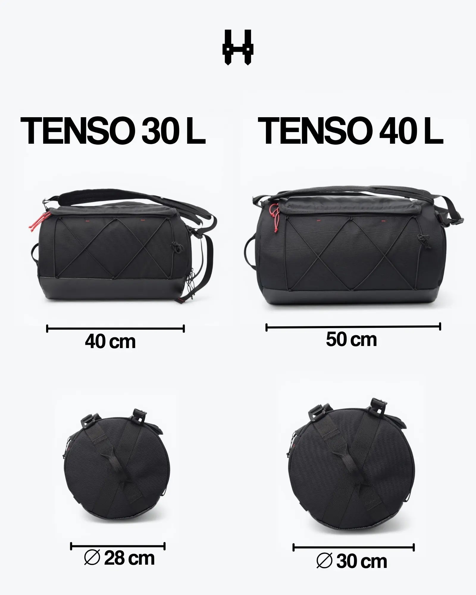 Tenso Traveller 40 L - Dark Knight Batohiro