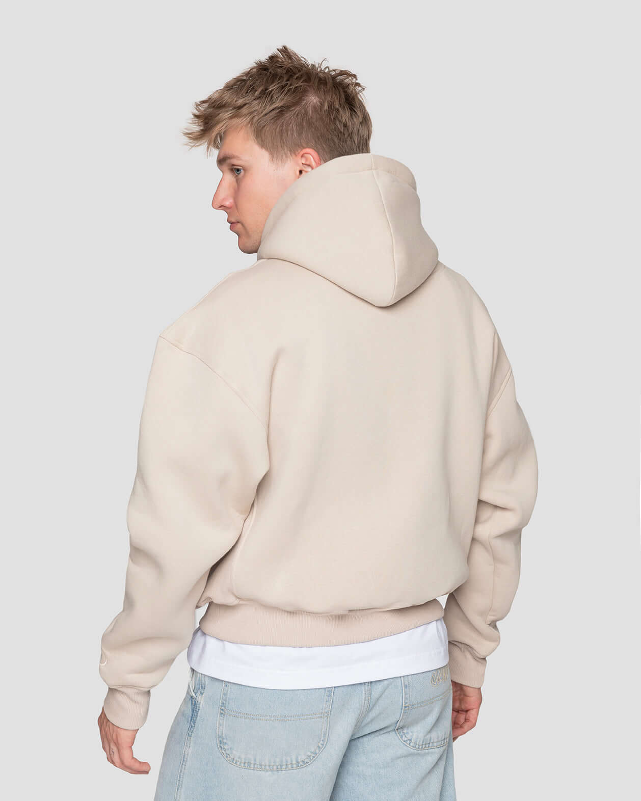 Mikina oversized - Sand