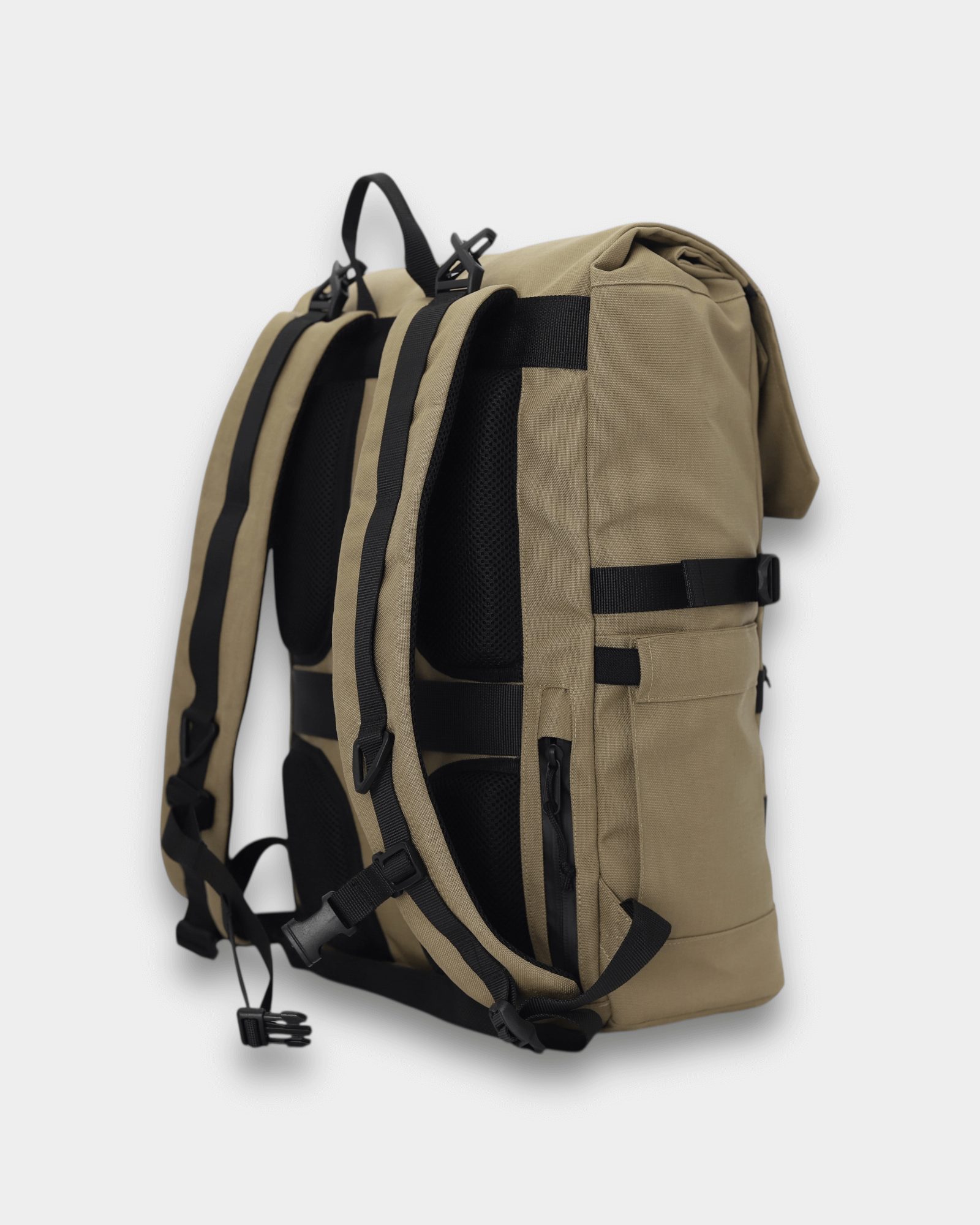 Minato Premium 6.0 – Nomad Tan backpack showcasing durable CORDURA® fabric and functional design.